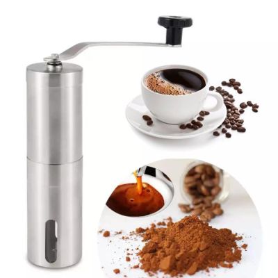 CFA เครื่องบดกาแฟ  มือสแตนเลส อุปกรณ์บดแตนเลส สำหรับเมล็ดบดกาแฟส Stainless steel hand coffee grinder เครื่องบดเมล็ดกาแฟ