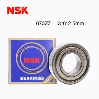 ♈▲ Origin Japan NSK Bearing 673ZZ High Speed Miniature Bearing 5/10pcs 3x6x2.5 Slim Thin Section Deep Groove 673Z Ball Bearings 673