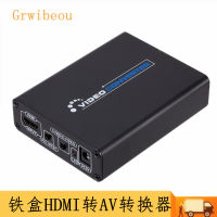 HDMI เลี้ยว AVS ตัวแปลงขั้ว hdmi to av แปลงวิดีโอ HDMI เลี้ยว AV Svideo ความคมชัดสูง