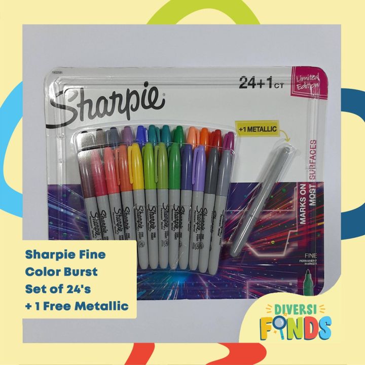Sharpie® Fine Color Burst Set of 24