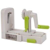 4 Blade Vegetable Spiralizer Folding Veggie Pasta &amp; Spaghetti Potato Vegetable Spiral Cutter Zucchini Slicer