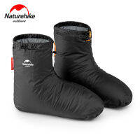 Naturehike 90 White Goose 700FP Down Shoe Covers Camping Indoor Unisex Winter Warm Feet Cover Waterproof Windproof ForKeep Warm