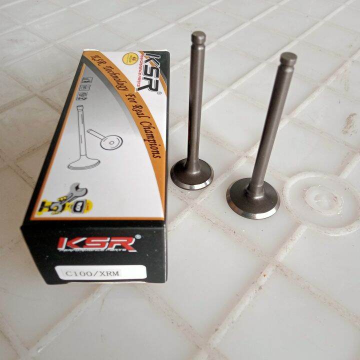 Engine Valve Set Intake And Exhaust Ksr C100xrm Lazada Ph