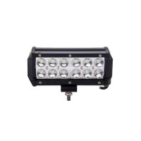 เเพ็ค 1 ชิ้น!! LED LIGHT BAR ไฟสปอร์ตไลท์ ไฟหน้ารถ ไฟท้าย  36W  12V-24V รุ่น COMBO BEAM  ทรงเหลี่ยม เเสงขาว