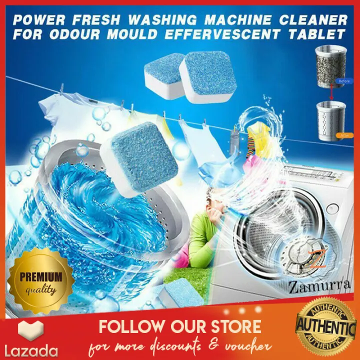 12PCS/BOX Washing Machine Cleaner Tablet Antibacterial Disinfectant