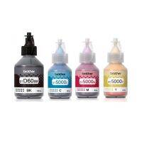 Brother BTD60BK/BT5000C/BT5000M/BT5000Y 4COLOUR Ink Refill หมึกเติมรีฟิวแท้งค์ ยี่ห้อ BROTHER ของแท้ 100% ไม่มีกล่อง