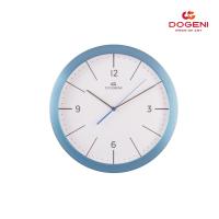 DOGENI นาฬิกาแขวน โดเกนี่ รุ่น WNM010BU/SL สีน้ำเงิน/สีเงิน ขนาด : Ø35  x หนา 4.6ซม. Wall Clock