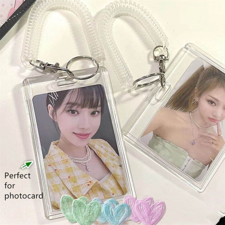Roxanne Original Ins Transparent Acrylic Photocard Holder Card Holder