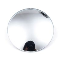 Auto Rearview Mirror HD Borderless Small Circular Mirror Glass 360 Degree Adjustable Blind Spot Mirror