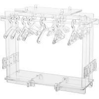 Earring Stand Acrylic Earring Organizer Holder Rack Transparent Jewelry Display Stand