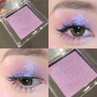 ✆❇◆ Monochrome Eyeshadow Palette Diamond Glitter Purple White Eyeshadow Highlighter Sequins Waterproof Lasting Eyes Makeup Pigments