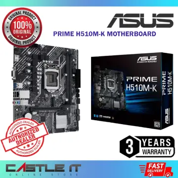 Intel Core i5 10400F + ASUS PRIME H510M E LGA 1200 Motherboard