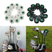 Golf Iron Head Cover Embroidered Protector For Golf Clubs Water Resistant PU