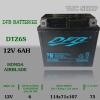 Bình ắc quy xe airblade hãng dfb batteries dung lượng 12v 6ah - ảnh sản phẩm 1