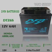 Bình ắc quy xe Airblade hãng DFB Batteries dung lượng 12V 6AH