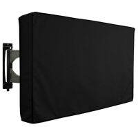 Outdoor TV Cover with Bottom Cover Weatherproof Dust-Proof Protect LCD LED Plasma Television TV Cover