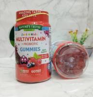 Natures TruthJUST 4 KIDZ Multivitamin Gummies with Probiotics วิตามินรวมเด็ก+โพรไบโอติก  60 gummies