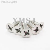 5/10/50x M1 M1.2 M1.4 M1.6 M2 M2.5 M3 M3.5 M4 M5 M6 M8 304 Stainless steel GB819 Cross Phillips Flat Countersunk Head Screw Bolt