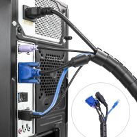 1 Pcs 10M Flexible Spiral Cable Organizer Storage Pipe Cord Protector Management Cable Winder Desk Tidy Cable Accessories Cable Management