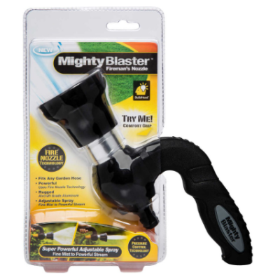 หัวฉีดน้ำ mighty blaster หัวฉีดน้ำแรงดันสูง ด้วยเทคโนโลยีหัวฉีดน้ำดับเพลิง ปรับระดับความแรงของน้ำได้