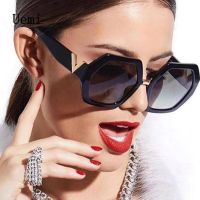 New Fashion Women Irregular Oversized Sunglasses Retro Designer Ladies Sun Glasses Ins Trending Top Quality Shades UV400 Eyeglas Cycling Sunglasses