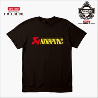 เสื้อยืด ลาย Akrapovic Muffler Racing Karimake สําหรับยานยนต์  ZC6Z