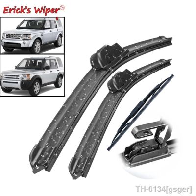 ✥◈☃ gsger limpador de escovas dianteiro e traseiro Erick para land rover discovery 3 / 4 2004-2016 pára-brisas 22 22 16