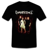 {พร้อมสต็อก XS-6XL} Evanescence Amy Lee วงดนตรีร็อคอเมริกันภายในความหลงใหล100% เสื้อยืดออกกำลังกายผ้าฝ้ายไซส์ใหญ่สำหรับผู้ชายเสื้อยืดของขวัญคริสต์มาสเสื้อยืด