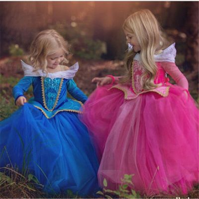 5 6 7 8 9 10 Years Girls Dress Halloween Cosplay Beauty Princess Dress Christmas Costume Party Children Kids Flower Clothes