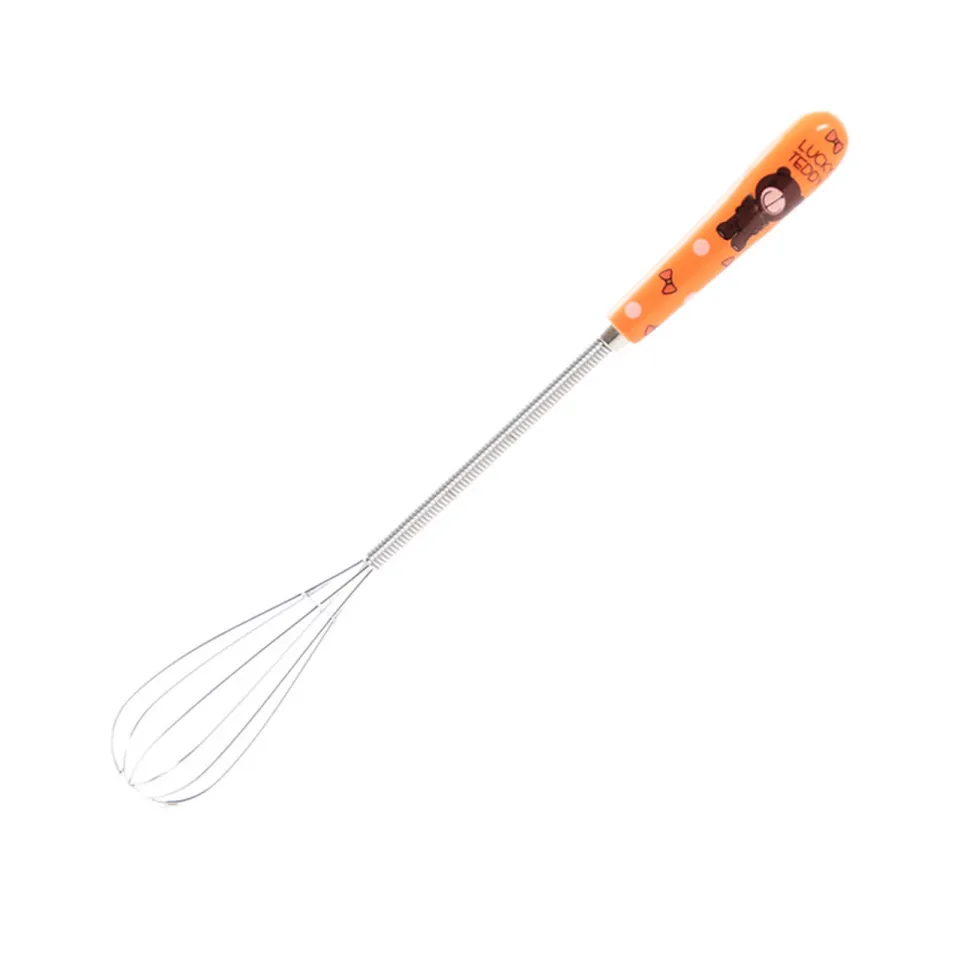 Mini Egg Beater Hand Small Whisk Coffee/Milk Frother Whisk Wire Whip Mini  Balloon Whisk Cooking