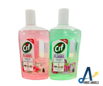  Cif Cream Multi Purpose Cleaner, Pink Flower - 16.9 Fl Oz / 500  mL x 3 Pack : Health & Household