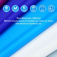 9KM Ripstop ผ้าไนลอน40D กันน้ำ Breathable Kite Flying ผ้าเกม Olive สำหรับกระเป๋าเป้สะพายหลังเปลญวนกลางแจ้ง DIY โครงการ