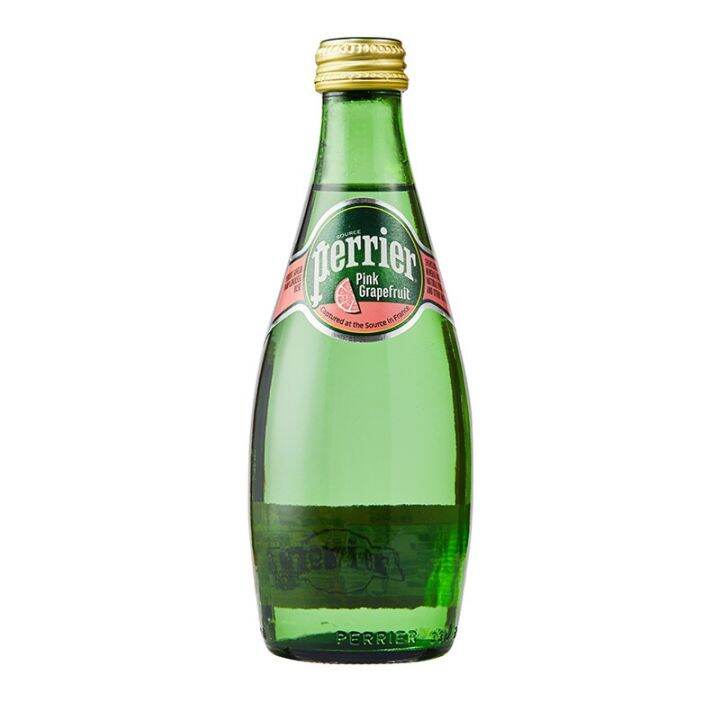 Perrier Sparkling Natural Mineral Water Lemon Bottle 330ml Lazada PH