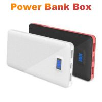 Polymer Battery Box PD18W+QC3.0 LCD Display 10000MAh Power Board for Polymer Battery DIY Powerbank Case