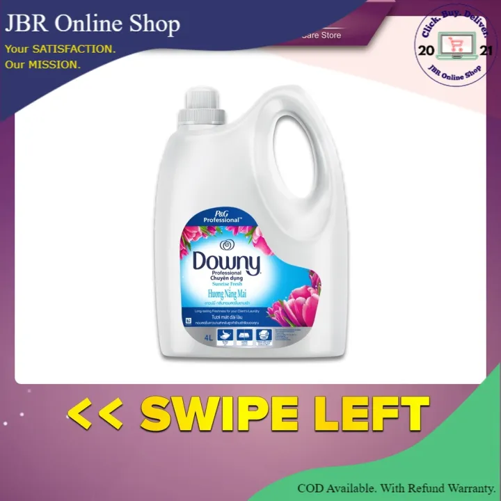 Downy Sunrise Fresh Laundry Fabric Conditioner Bottle 4l Lazada Ph