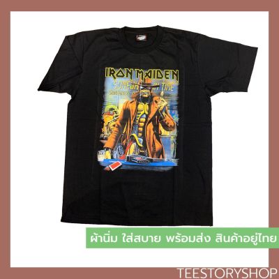 เสื้อวงดนตรี Ironmaiden ถูก ผ้ายืด ใส่สบาย พร้อมส่ง