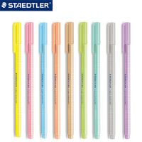 20229ชิ้น Staedtler Macaron เน้นสามเหลี่ยมเขียน362 C นักเรียนสำนักงานการเขียนการวาดภาพคู่มือไฮไลท์เครื่องหมายเน้น