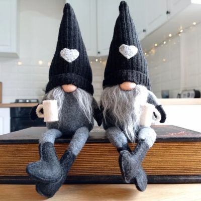 NEW Coffee Gnome Dolls Coffee Gnomes Plush Coffee Bar Decoration for Bedroom Kitchen Plush Doll Christams Decorations for Home