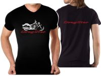 Tshirt For Biker Classic Japanese Motorcycle Fans Dragstar Tshirt Drag Star Motorcycle Moto Cotton For Man Gildan