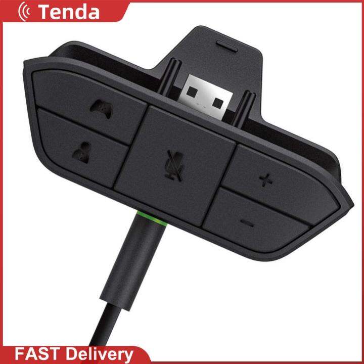 Controller Headset Adapter Adjust Audio Balance Audio Mic Headphone