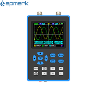 electronicshop DSO2512G 120M แบนด์วิดท์แบบพกพา Dual Channel Oscilloscope 2.8 I-Nch จอแสดงผล10mV แนวตั้งขั้นต่ำความไวการวิเคราะห์สเปกตรัม FFT Sine คลื่น/คลื่น/สามเหลี่ยมคลื่น/ครึ่งคลื่น/Singh คลื่น/เสียงเอาต์พุต + FPGA + ADC ฮาร์ดแวร์สามทริกเกอร์