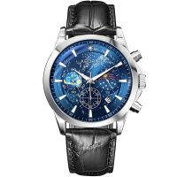 Yaboni Star Sea Luminous Watch Mens High-end Genuine Multifunctional Waterproof Watch Watch