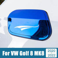 ฝาครอบถังน้ำมันสำหรับ Volkawagen VW Golf 8 MK8 2020 2021 2022รถเหล็กสแตนเลสฝาปิดน้ำมันตกแต่งเคสสติกเกอร์เครื่องประดับ