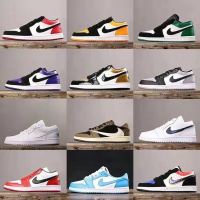 2023 Hot Sale [Original✅] ΝΙΚΕ A J 1 Low-Top Basketball Shoes North Carolina Blue L- A- Mens and Womens Sports Shoes {Free Shipping}