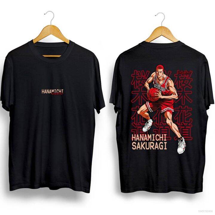 ข้อเสนอพิเศษ-tshirt-เสื้อยืดแขนสั้นลําลอง-พิมพ์ลาย-slam-dunk-hanamichi-sakuragi-พลัสไซซ์-แฟชั่นฮาโลวีน-สําหรับผู้ชาย-และผู้หญิง-s-5xls-5xl