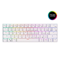 Royal Kludge RK61 RGB Hotswap Arrow คีย์ Bluetooth ไร้สายบลูทูธและมีสาย เปลี่ยนสวิตซ์ได้ เลเซอร์ไทย - English