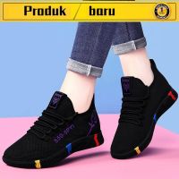 .❤?Ready Stock? kasut wanita murah sepatu perempuan Sepatu kain lama tunggal rata kasual hitam lembut menari bersih ibu tidak tergelincir