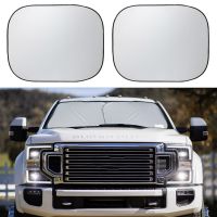 hot【DT】 2pcs Car Windshield Cover Front Rear Side Window Sunshade Protector