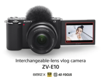 Sony ZV-E10 + 16-50mm kit  Vlog Camera  กล้อง Vlog เลนส์แบบเปลี่ยนได้