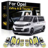 ภายในรถ LED Light สำหรับ Opel Zafira AB Tourer C 1999 2001 2003 2005 2008 2010 2015 2018 2019 2020อุปกรณ์เสริม Canbus โคมไฟ